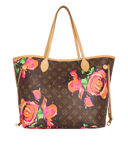 Stephen Sprouse Roses Neverfull MM, front view